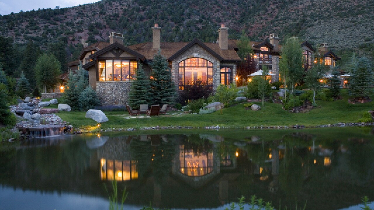 Colorado Dream Homes Luxury mountain getaway in Woody Creek can be